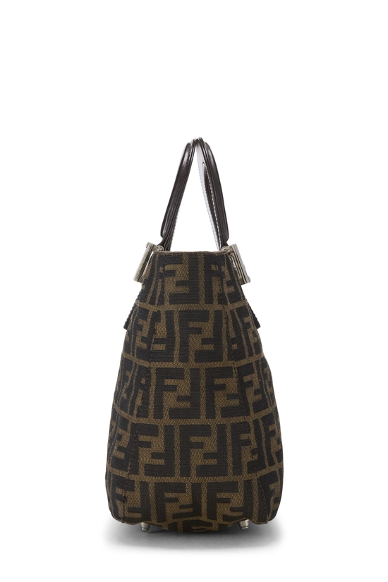 Brown Zucca Canvas Handbag Small, , large image number 2