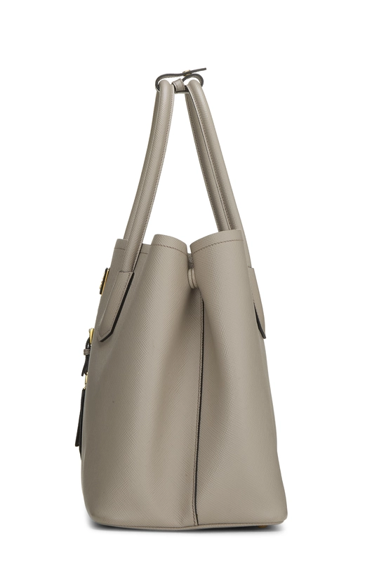 Beige Saffiano Double Bag Medium, , large image number 2