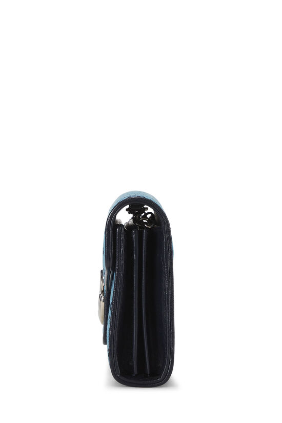 Blue Canvas GG Marmont Shoulder Bag Mini, , large image number 2