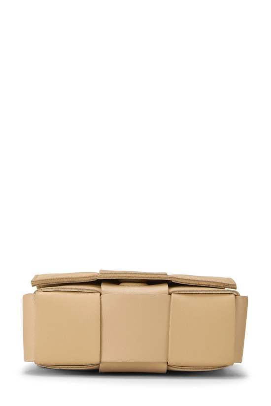 Beige Maxi Intrecciato Candy Cassette Crossbody, , large image number 4