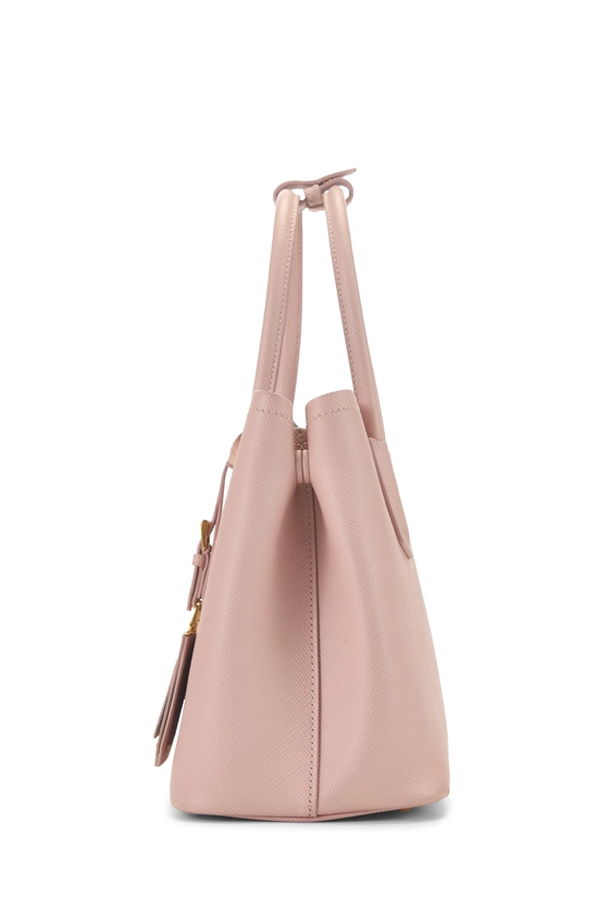 Pink Saffiano Double Bag, , large image number 2