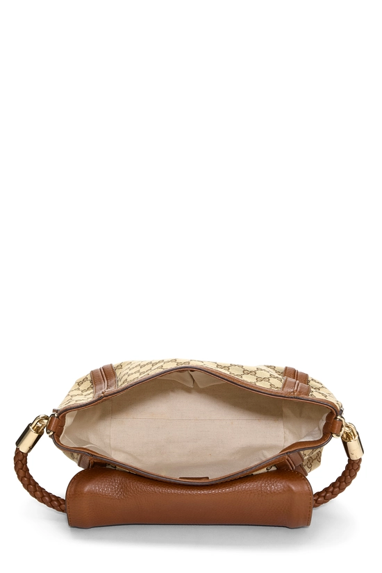 Brown Original GG Canvas Bella Shoulder Bag, , large image number 5