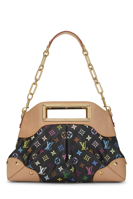 Takashi Murakami x Louis Vuitton Black Monogram Multicolore Judy MM, , large image number 3