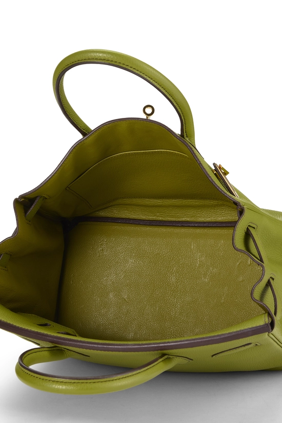 Anis Green Togo Birkin 30, , large image number 6