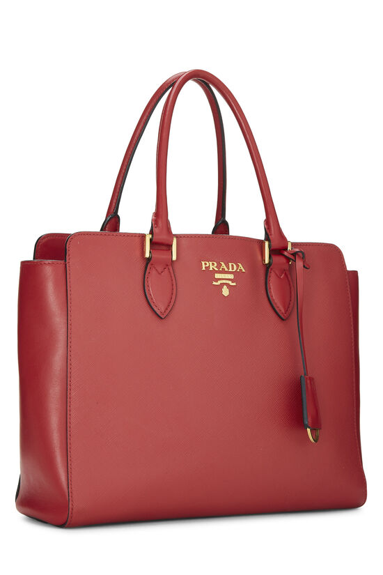 Red Saffiano Convertible Handbag, , large image number 1