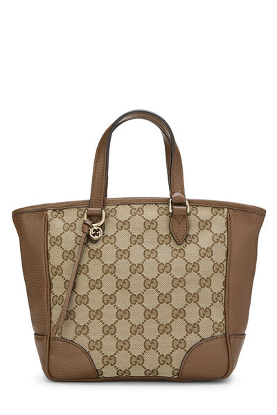Original GG Canvas Bree Top Handle Tote Small