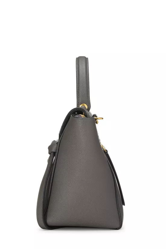 Black Grained Calfskin Belt Bag Micro, , large image number 2