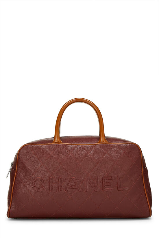Chanel Medium Quilted Bowling Bag