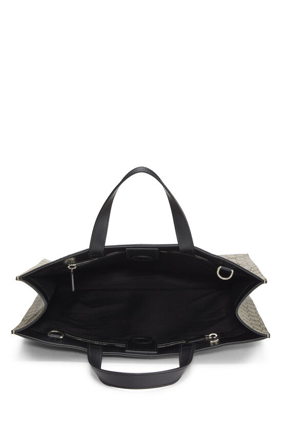 Black GG Supreme Canvas Web Vertical Tote, , large image number 5
