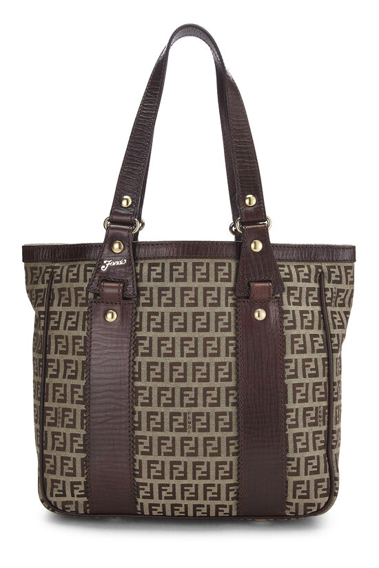 Brown Zucchino Canvas Tote, , large image number 0