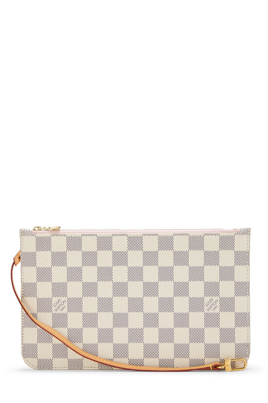 Damier Azur Neverfull Pouch MM , , large image number 1