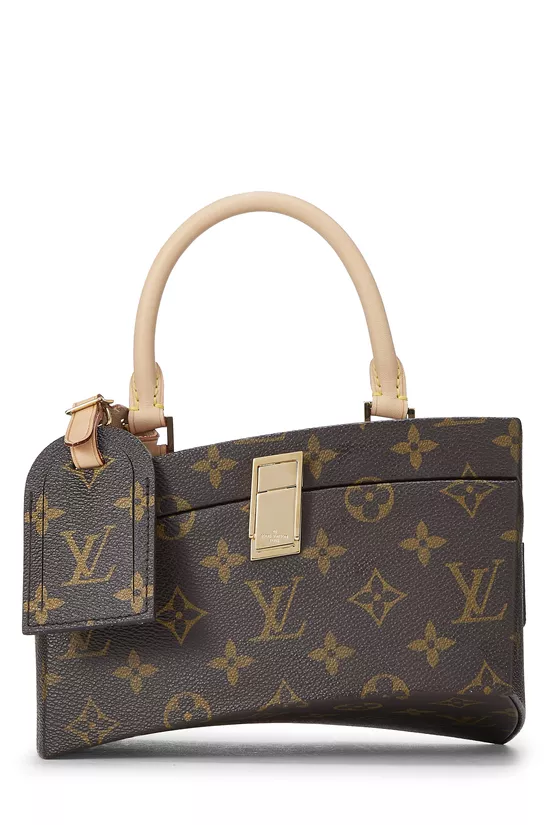 Pre-Owned Frank Gehry x Louis Vuitton Monogram Canvas Twisted Box