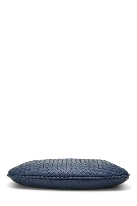 Blue Intrecciato Veneta Hobo Medium, , large image number 4