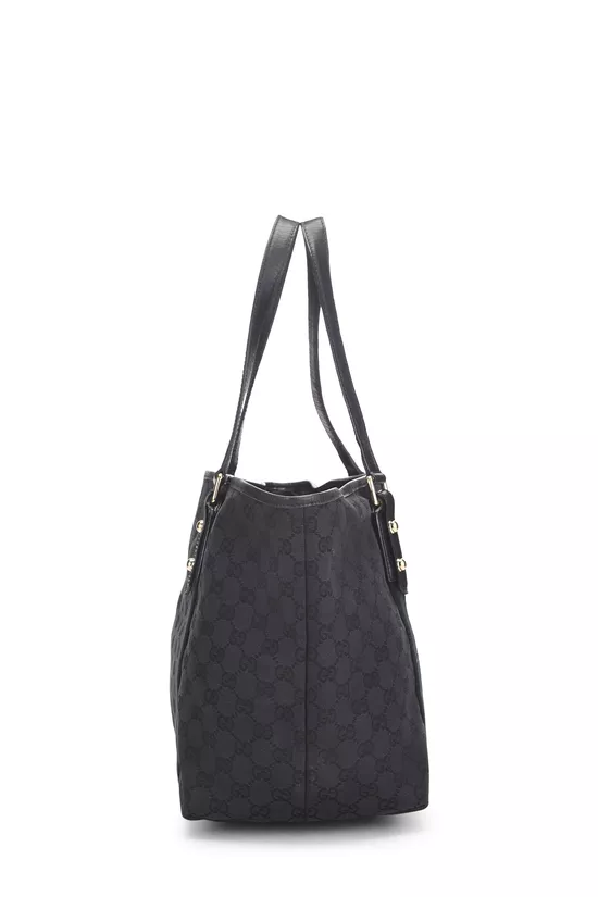 Black Original GG Canvas Jolicoeur Tote Large, , large image number 2