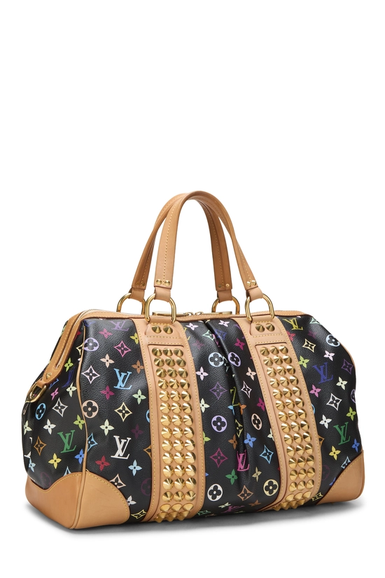 Takashi Murakami x Louis Vuitton Black Monogram Multicolore Courtney GM, , large image number 1