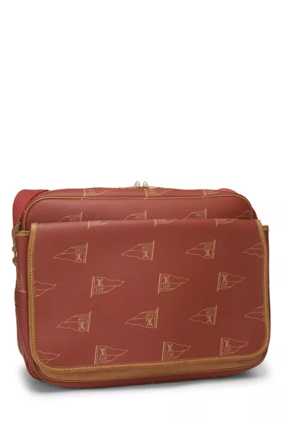 Red LV Cup Calvi Bag, , large