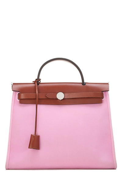 Rose Bubblegum Canvas Herbag Zip 31