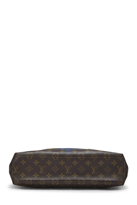 Blue Monogram V Cabas Jour, , large image number 4