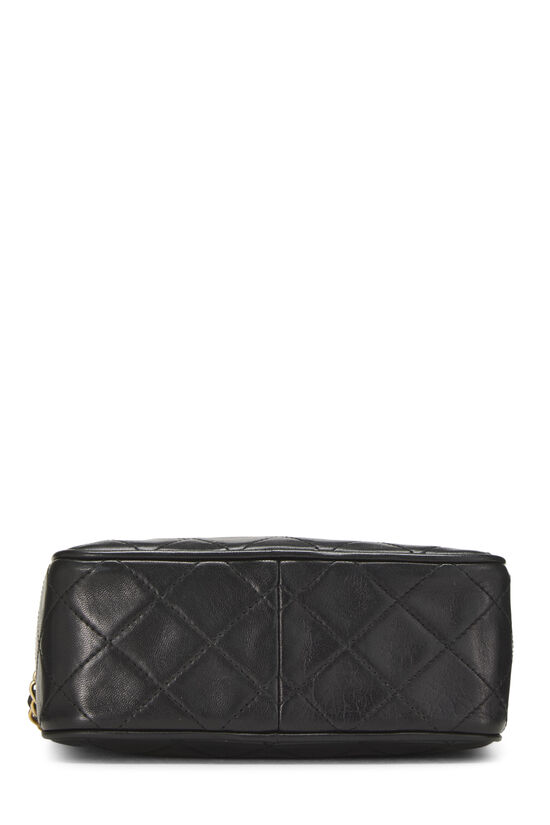 Black Lambskin 'CC' Camera Bag Mini, , large image number 4