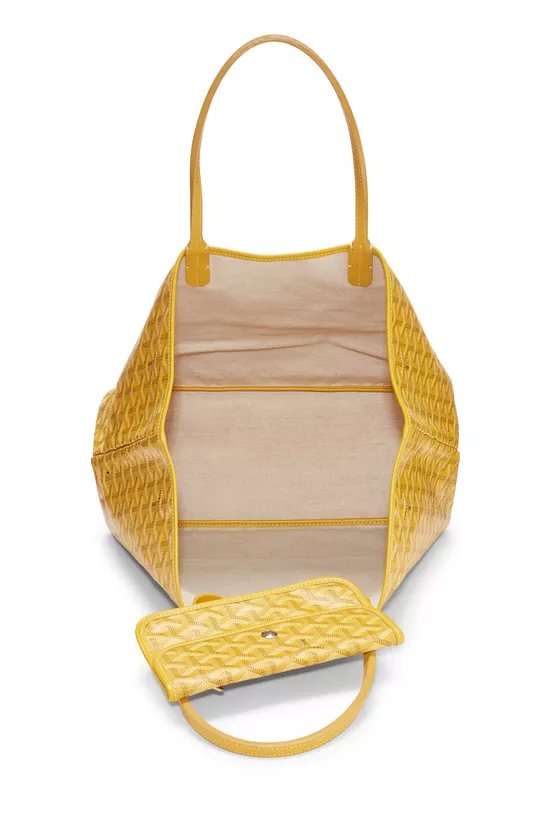 Yellow Goyardine Canvas Saint-Louis PM, , large image number 5