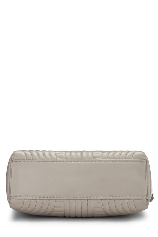 Grey Calfskin Diagramme Convertible Tote, , large image number 4