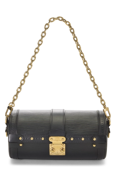Black Epi Papillon Trunk