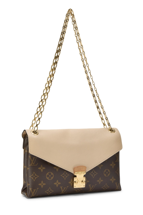 Beige Monogram Canvas Pallas Chain Bag, , large image number 1