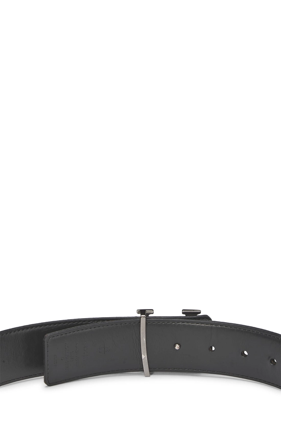Black Monogram Eclipse Ceinture Initiales 85, , large image number 3