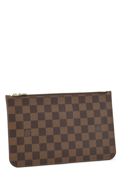 Damier Ebene Neverfull Pouch MM NM, , large