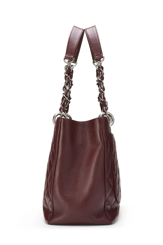 Burgundy Caviar Grand Shopping Tote (GST), , large image number 2