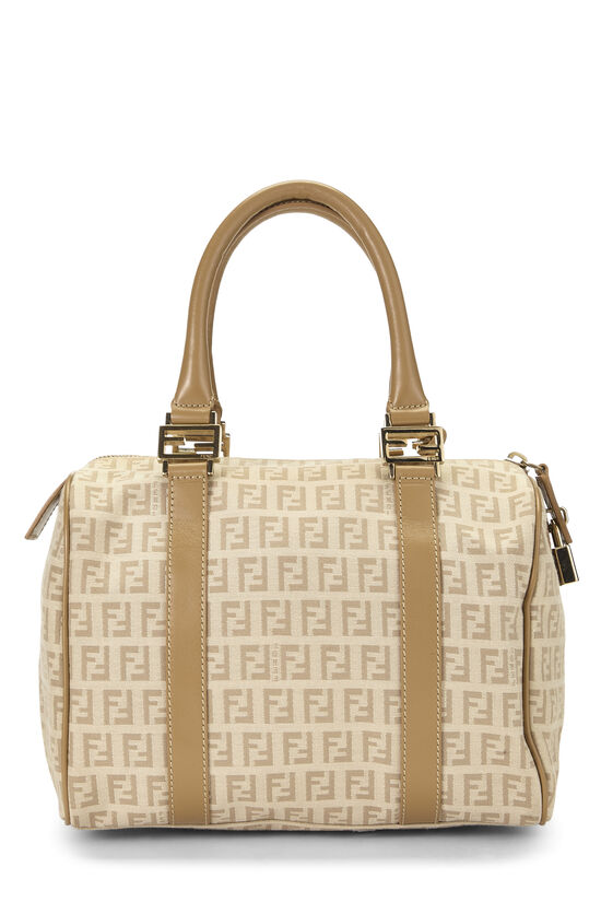 Beige Zucchino Boston Bag Mini, , large image number 3