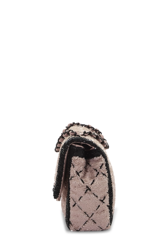 Pink Sequin Half Flap Medium, , large image number 2