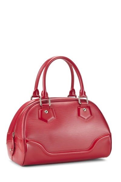 Louis Vuitton Coquelicot Epi Bowling Montaigne PM — photo 2