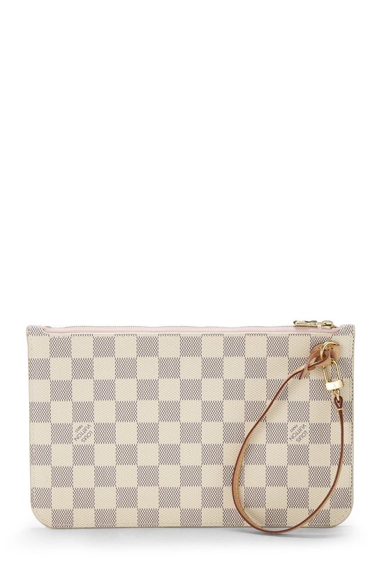 Damier Azur Neverfull Pouch MM NM, , large image number 2