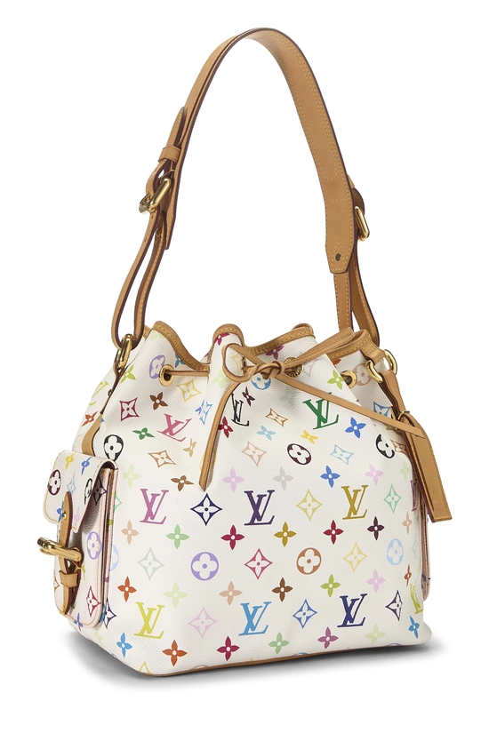 Takashi Murakami x Louis Vuitton White Monogram Multicolore No&eacute;, , large image number 1