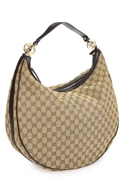 Original GG Canvas Twins Hobo Large, , large