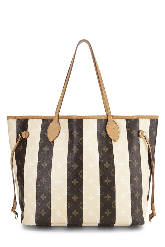 Monogram Canvas Cream Rayures Neverfull MM, , large image number 0