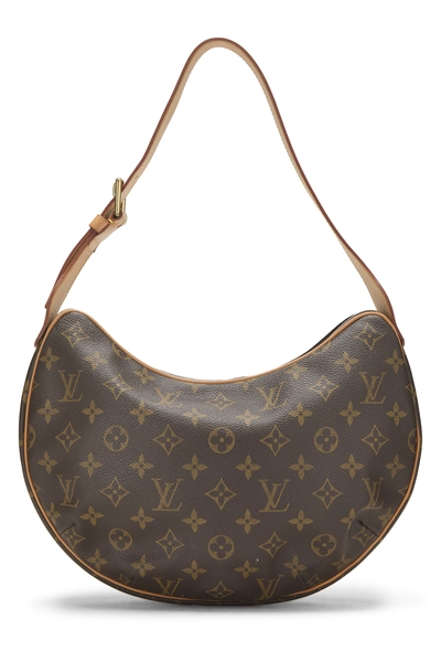 Monogram Canvas Croissant MM