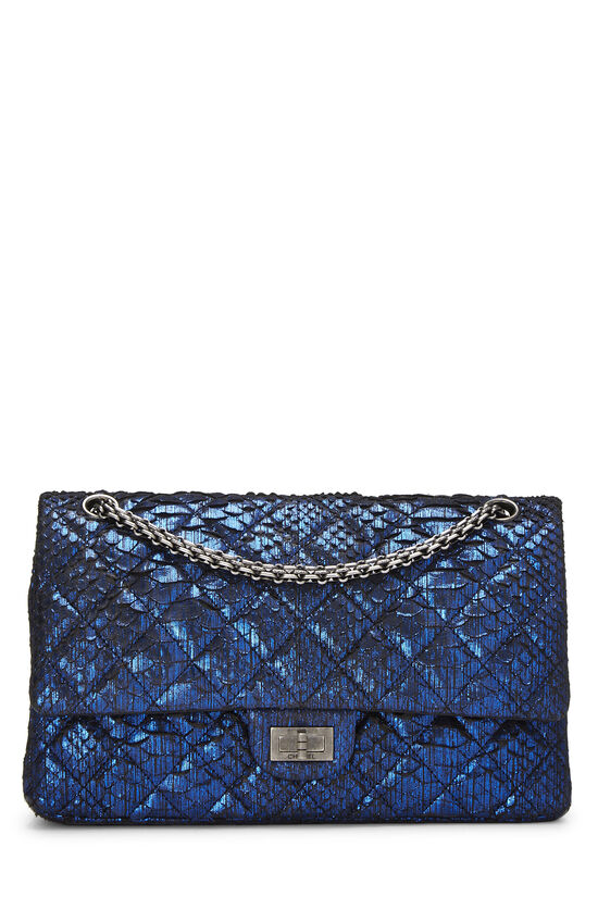 Chanel Beige Python Reissue 2.55 Classic 228 Flap Bag Chanel