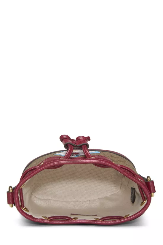Doraemon x Gucci Coated Canvas Bucket Bag Mini, , large image number 5