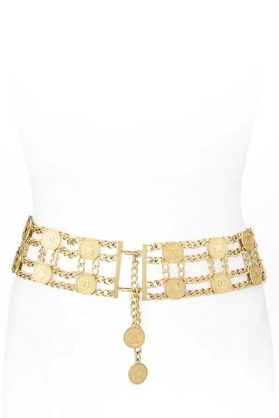 Gold Coin Chain Belt
