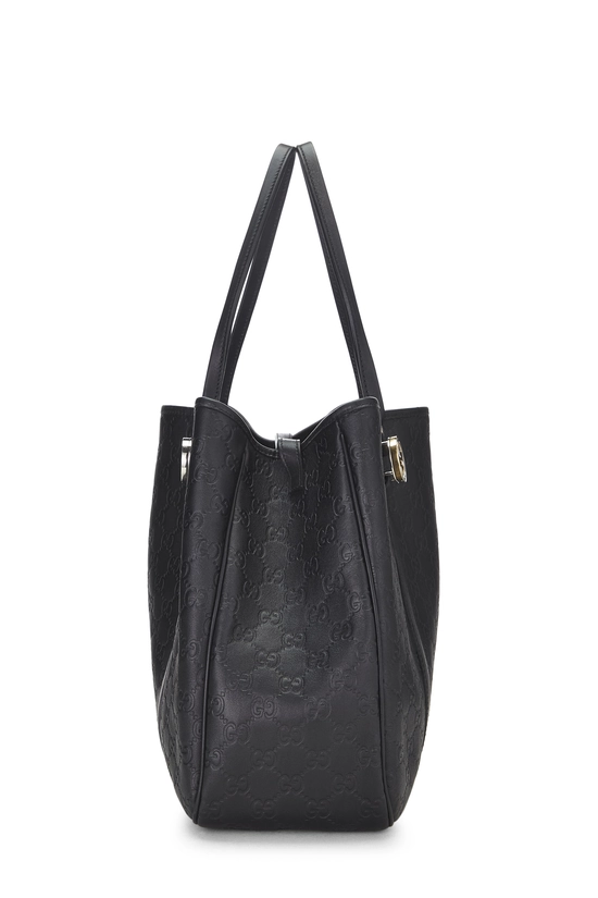 Black Guccissima GG Twins Tote, , large image number 2