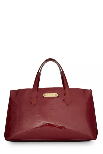 Louis Vuitton Rouge Fauviste Monogram Vernis Wilshire PM