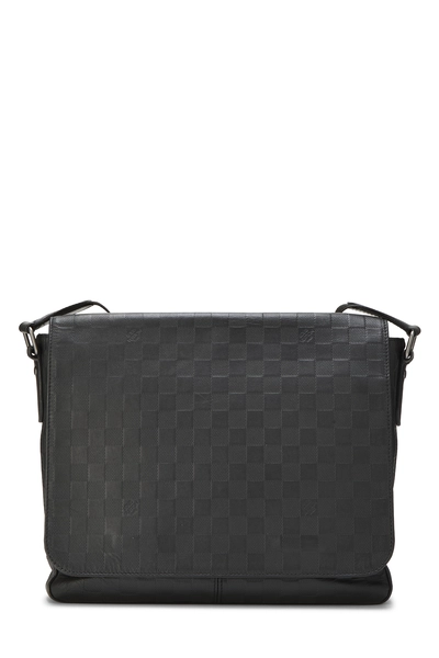Louis Vuitton Black Damier Infini District Messenger MM
