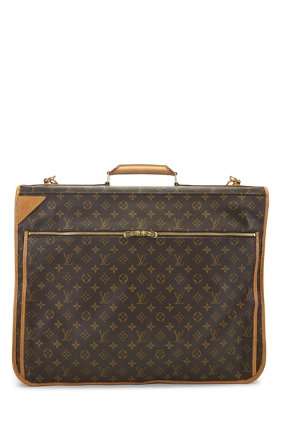 Louis Vuitton Monogram Canvas Portable Bandouliere Garment Bag