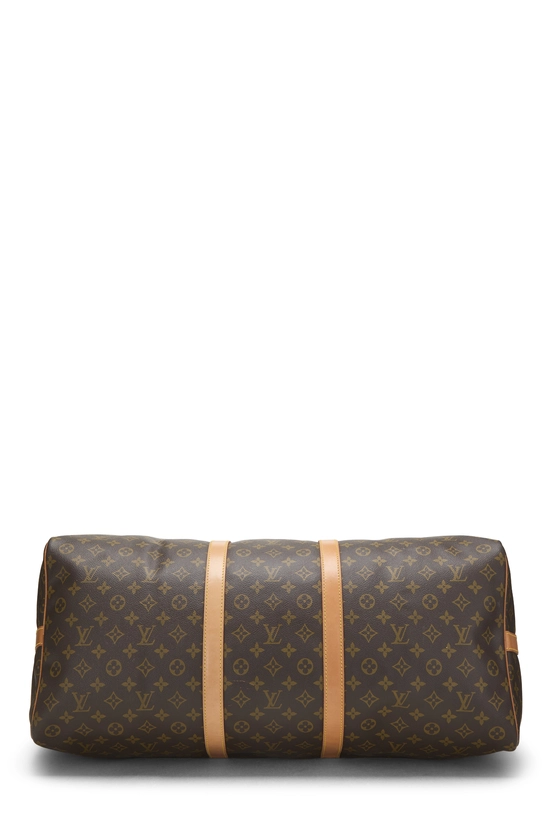 Monogram Canvas Keepall Bandouliere 60, , large image number 4