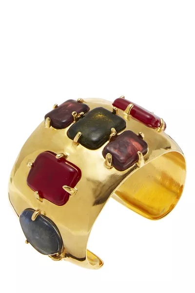 Multicolor Gripoix Cuff