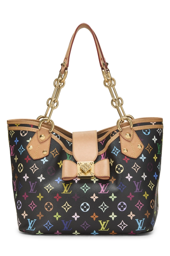 Takashi Murakami x Louis Vuitton Black Monogram Multicolore Annie MM, , large image number 0