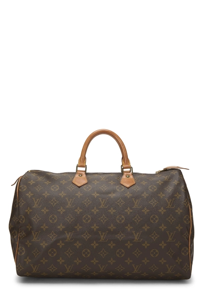 Louis Vuitton Monogram Canvas Speedy 40