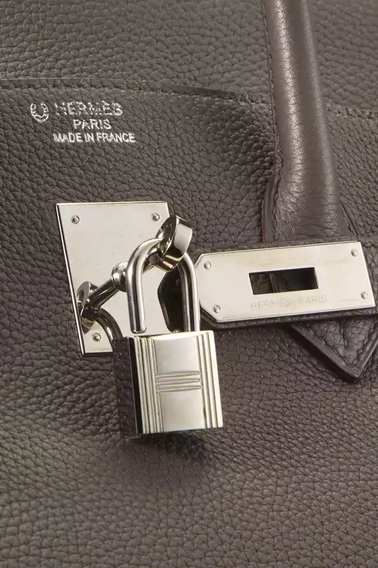 Etain, Ultraviolet Togo Verso Birkin 35 Special Order (SPO), , large image number 7